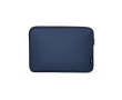 Housse pour ordinateur portable en nylon recyclé résistante et imperméable 15,6'' couleur bleu marine