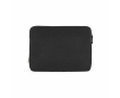 Housse pour ordinateur portable avec rembourrage rigide en toile recyclée 15,6\" couleur noir