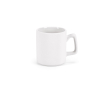Mug en céramique à surface lisse et finition mate 260ml couleur blanc