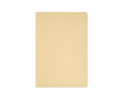 Carnet en fibre de bambou avec espace pour la date A5 pages pointillées couleur marron clair