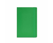 Carnet en similicuir recyclé à couverture souple A5 avec pages lignées couleur vert