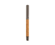 Stylo-bille en liège et acier inoxydable recyclé à écriture fluide, encre bleue couleur argenté brillant