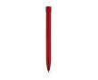 Stylo en aluminium recyclé à bouton-poussoir magnétique, encre noire couleur rouge