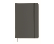 Carnet personnalisé pas cher en couleur vive A5 pages lisses Sketch couleur gris foncé