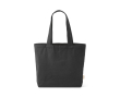 Sac de courses écologique avec poche intérieure et longues anses 220 g/m² couleur noir
