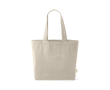 Sac de courses écologique avec poche intérieure et longues anses 220 g/m² couleur naturel