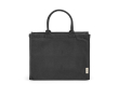 Sac de courses écologique avec fermeture éclair intégrale 19L couleur noir
