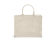 Sac de courses écologique avec fermeture éclair intégrale 19L couleur naturel