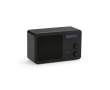 Haut-parleur sans fil en plastique recyclé avec écran LCD 15W couleur noir