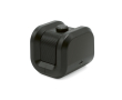 Enceinte portable en plastique recyclé avec basses puissantes 5W couleur noir