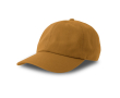 Casquette non structurée avec boucle et mélange de coton 280 g/m² couleur moutarde