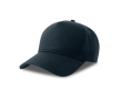 Casquette de baseball structurée à 5 panneaux avec fermeture velcro couleur bleu marine