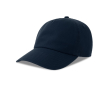 Casquette écologique souple à 5 panneaux avec visière ReTraze® couleur bleu marine