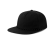 Casquette 5 panneaux non structurée et recyclée ReTraze® couleur noir