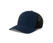 Casquette trucker écoresponsable avec protection solaire UPF 50 couleur bleu