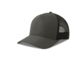 Casquette trucker écologique à 5 panneaux avec protection UPF 50 couleur gris foncé