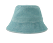 Bob en denim de coton recyclé teint avec DyStar® couleur bleu gris