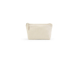 Trousse de toilette en coton recyclé avec compartiment principal 1,1L couleur naturel