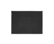 Set de table en toile recyclée 45 x 33 cm et 180 g/m² couleur noir