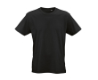 T-shirt unisexe en coton bio, coupe classique, 165 g/m², Copacabana couleur noir