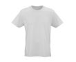 T-shirt unisexe en coton bio, coupe classique, 165 g/m², Copacabana couleur gris clair