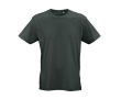 T-shirt unisexe en coton bio, coupe classique, 165 g/m², Copacabana couleur vert foncé