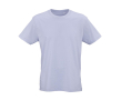 T-shirt unisexe en coton bio, coupe classique, 165 g/m², Copacabana couleur bleu pastel