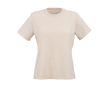 T-shirt femme en coton biologique ring-spun 165 g/m² Copacabana couleur beige