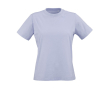 T-shirt femme en coton biologique ring-spun 165 g/m² Copacabana couleur bleu pastel