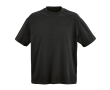 T-shirt unisexe en coton biologique, coupe oversize 240 g/m² Paloma couleur noir