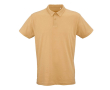 Polo unisexe en coton biologique à manches courtes 160 g/m² Ipanema couleur jaune