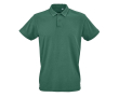 Polo unisexe en coton biologique à manches courtes 160 g/m² Ipanema couleur vert foncé
