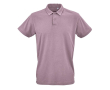 Polo unisexe en coton biologique à manches courtes 160 g/m² Ipanema couleur lilas
