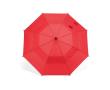Parapluie tempête en plastique recyclé avec poignée droite ø100 couleur rouge