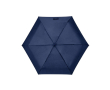 Parapluie pliable manuel en pongé de plastique recyclé ø95 couleur bleu marine