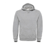 Sweat à capuche pour homme en coton et polyester 280 g/m² B&C couleur gris clair
