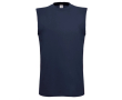 Débardeur 100 % coton pour homme 145 g/m² B&C couleur bleu marine