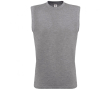 Débardeur 100 % coton pour homme 145 g/m² B&C couleur gris chiné