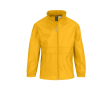 Coupe-vent ajustable pour enfant en nylon déperlant B&C couleur jaune foncé