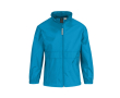 Coupe-vent ajustable pour enfant en nylon déperlant B&C couleur bleu lagon