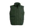 Gilet d’explorateur polyester thermique imperméable 285 g/m² B&C couleur vert olive