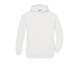 Sweat enfant coton et polyester poche kangourou 280 g/m² B&C couleur blanc