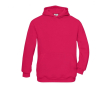 Sweat enfant coton et polyester poche kangourou 280 g/m² B&C couleur fuchsia