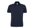 Polo en coton pour homme à manches courtes 230 g/m² B&C couleur bleu marine