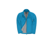 Veste softshell stretch pour femme en polyester 300 g/m² B&C couleur bleu lagon