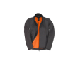 Veste softshell stretch pour femme en polyester 300 g/m² B&C couleur gris foncé