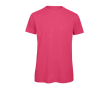 T-shirt pour homme en coton biologique à manches courtes 140 g/m² B&C couleur rose