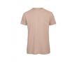 T-shirt pour homme en coton biologique à manches courtes 140 g/m² B&C couleur rose pastel