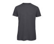T-shirt pour homme en coton biologique à manches courtes 140 g/m² B&C couleur gris foncé