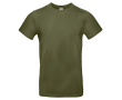 T-shirt pour homme en coton à manches courtes 185 g/m² B&C couleur vert olive
